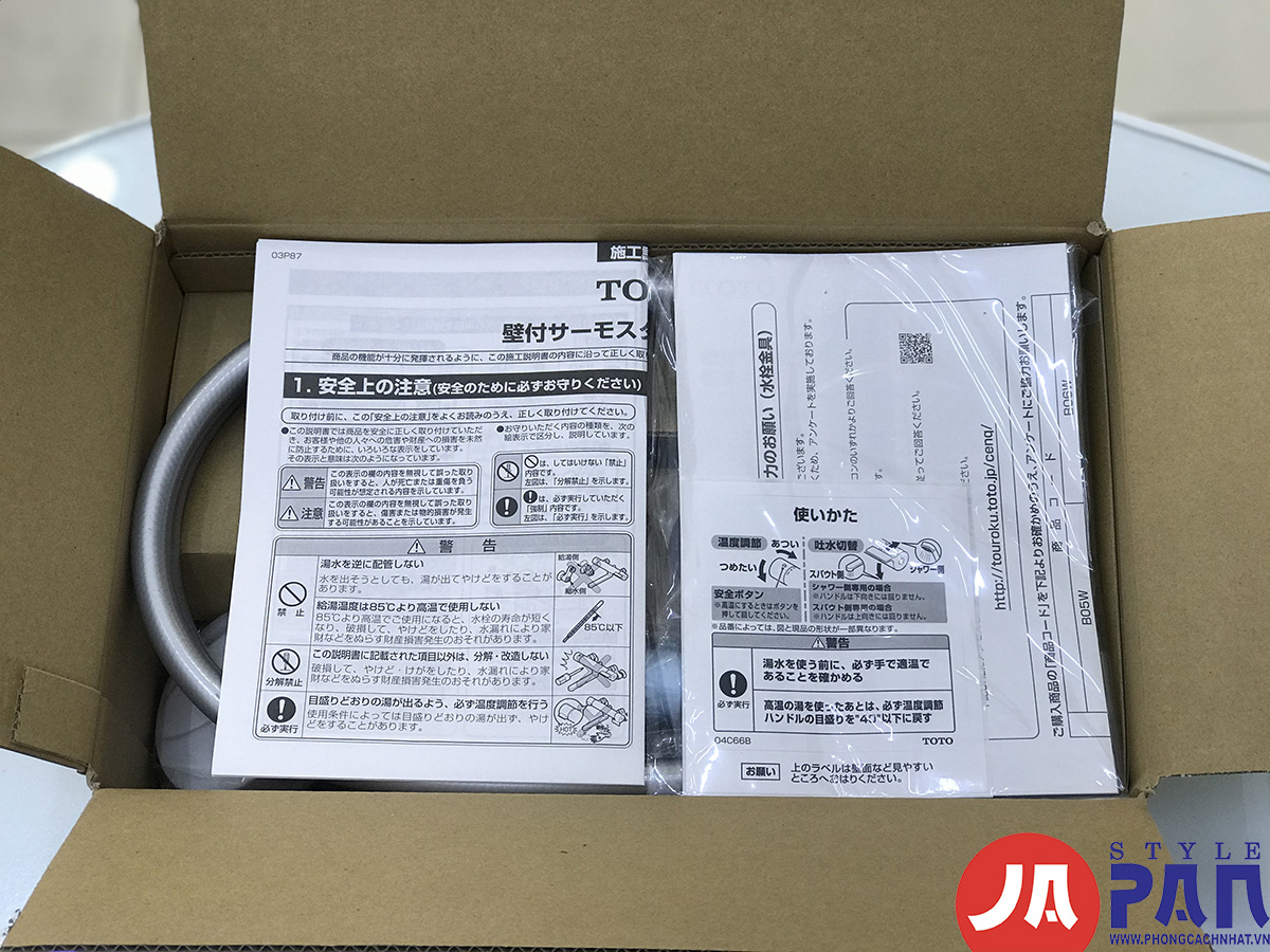 Sen nhiệt độ Toto TBV03401J(Xách tay nhật)