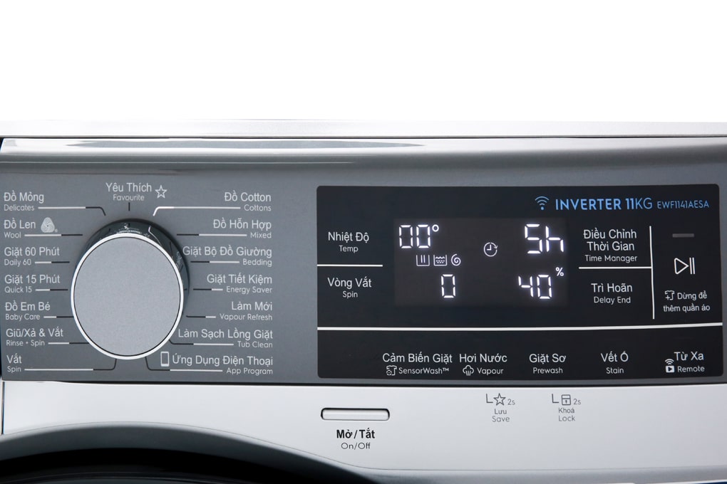 Máy giặt Electrolux Inverter 11 kg EWF1141AESA lồng ngang