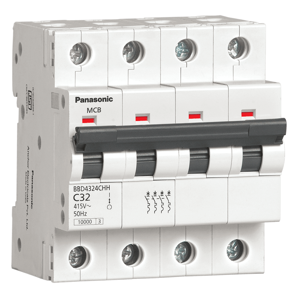 Aptomat MCB 4P 80A 10kA Panasonic