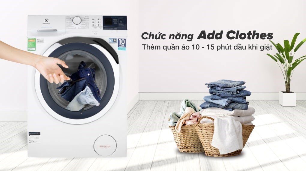 Máy giặt Electrolux 9kg inverter EWF9024BDWA lồng ngang