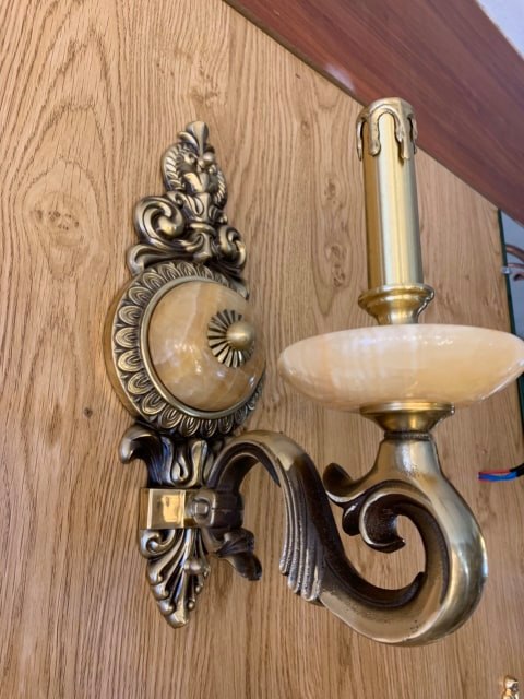 Đèn Tường Đồng Đá TTG 9226/1