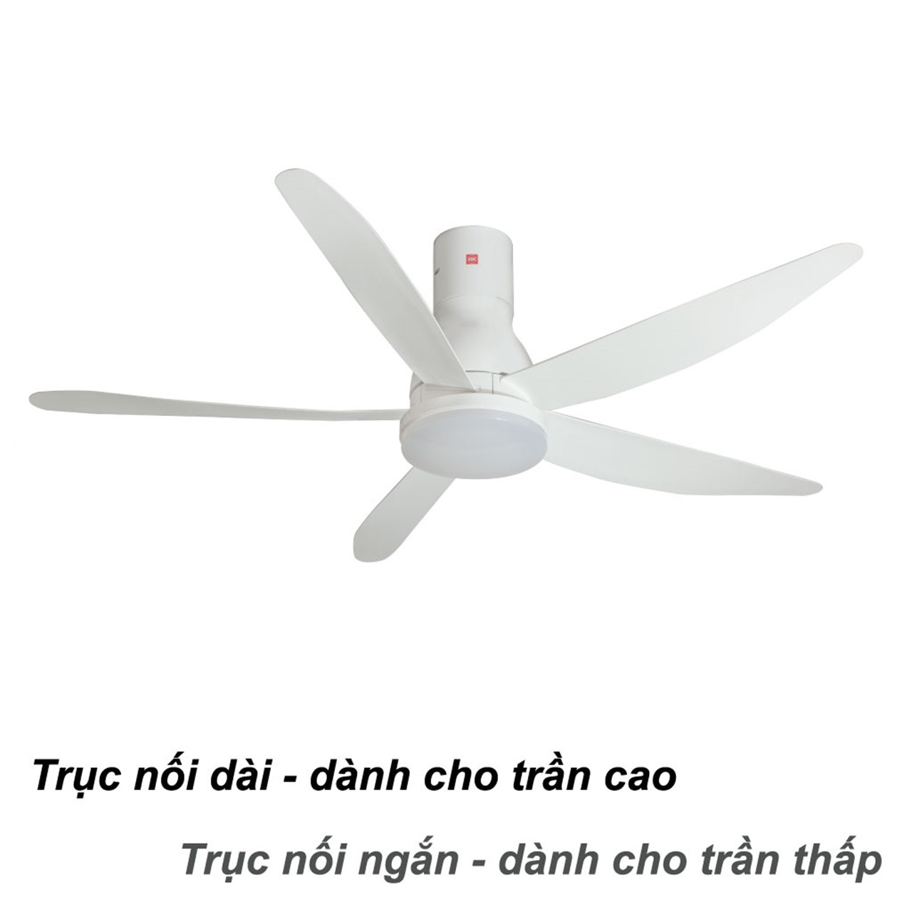 Quạt Trần KDK Có Đèn U60FW