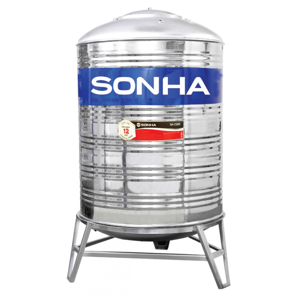 Bồn nước inox Sơn Hà 1000L Đứng (Ф 960)