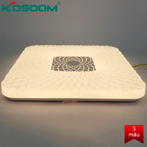 Đèn Led ốp trần đổi màu Sunny Kosoom OP-KS-SN-36-V-ĐM