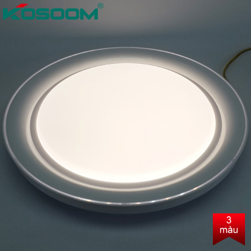 Đèn LED ốp trần đổi màu Apolo Kosoom OP-KS-APL-22/45-T-ĐM