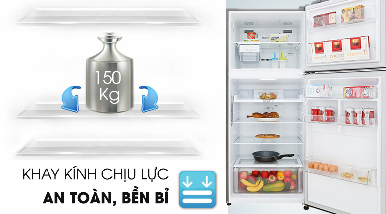 Tủ lạnh LG 393 lít GN-M422PS Smart Inverter