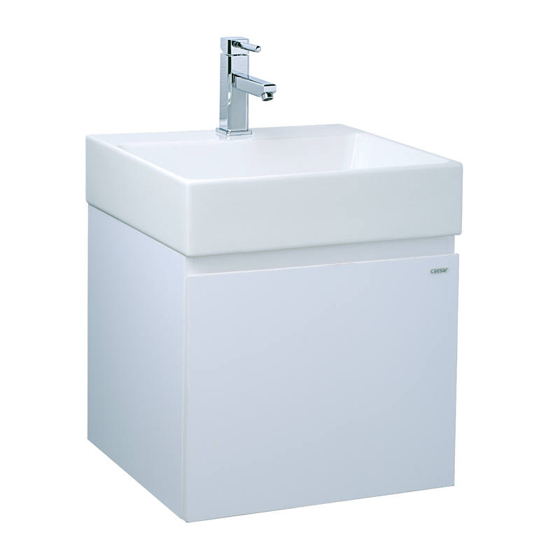 Chậu Rửa Lavabo Caesar LF5253+ Tủ Treo EH152V