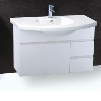 Chậu Rửa Lavabo Caesar LF5314+ Tủ Treo EH200V