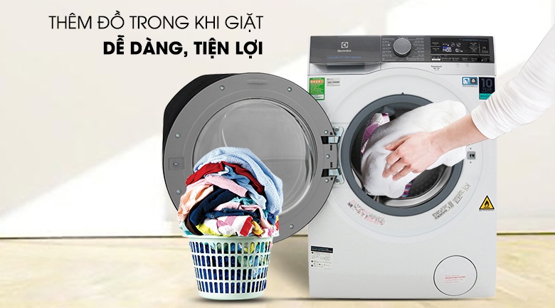 Máy Giặt Sấy Electrolux 11/7 kg Inverter EWW1141AEWA lồng ngang