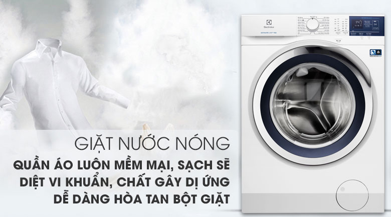 Máy giặt Electrolux 8 Kg Inverter EWF8024BDWA lồng ngang