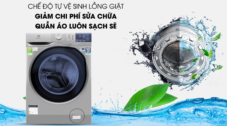 Máy giặt Electrolux 9kg inverter EWF9024ADSA lồng ngang