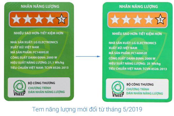 MÁY GIẶT LG INVERTER 9 KG FC1409S2E