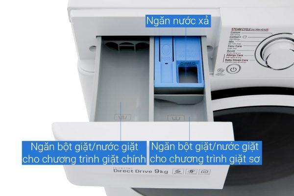 MÁY GIẶT LG INVERTER 9 KG FC1409S3W