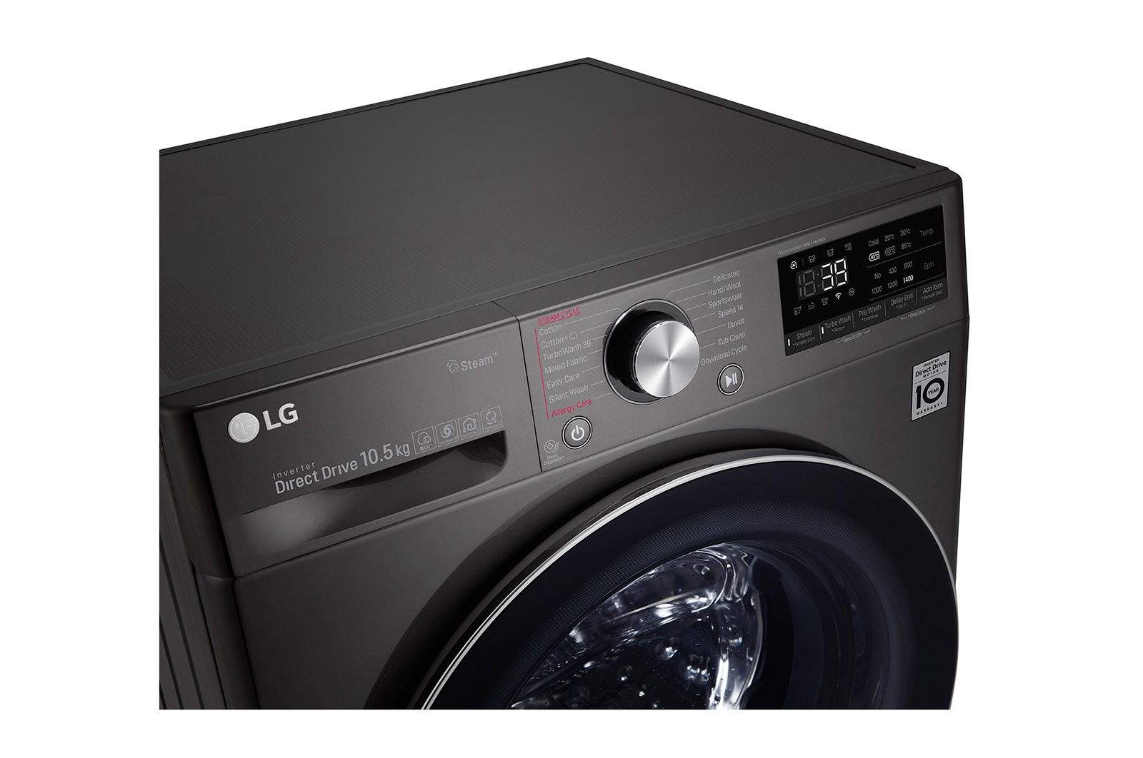 Máy giặt lồng ngang LG AI DD 10.5Kg FV1450S2B