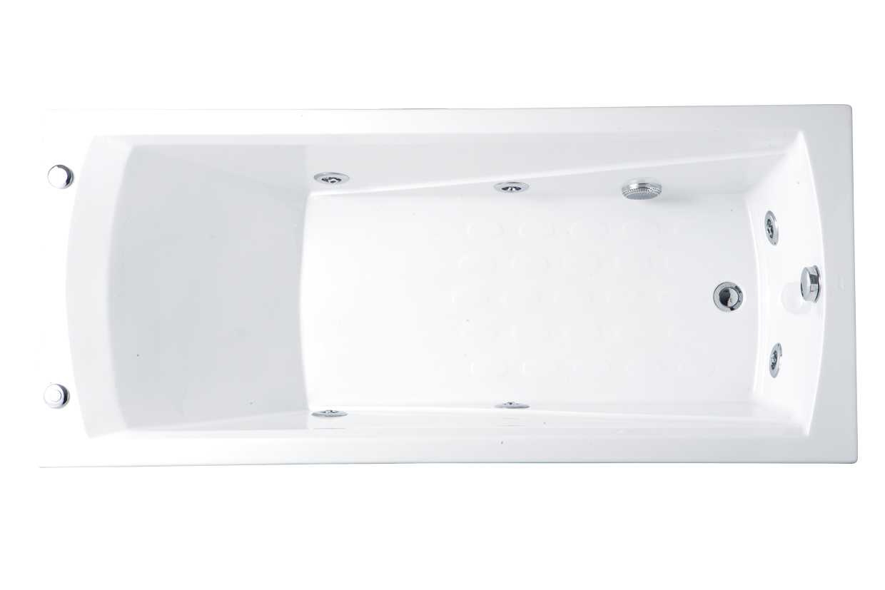 Bồn Tắm Massage Không Chân - Không Yếm CAESAR MT0670