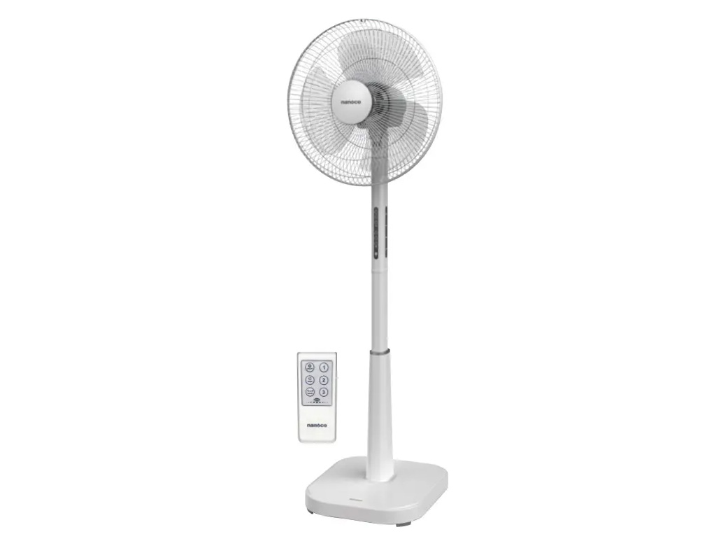 Quạt Đứng Nanoco Bạc Đạn 50W NSF1641RC-LG (Xám nhạt)