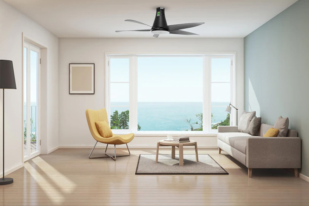 Quạt Trần Mitsubishi 5 Cánh C56-RA5 CY-GY (xám đậm)