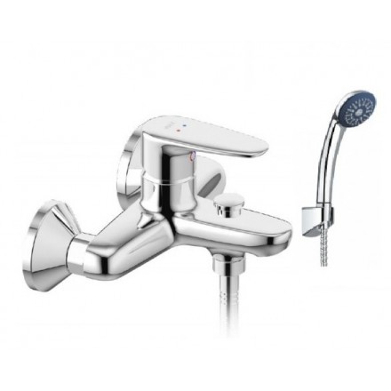 Sen nóng lạnh Inax BFV-1113S-4C tay sen mạ