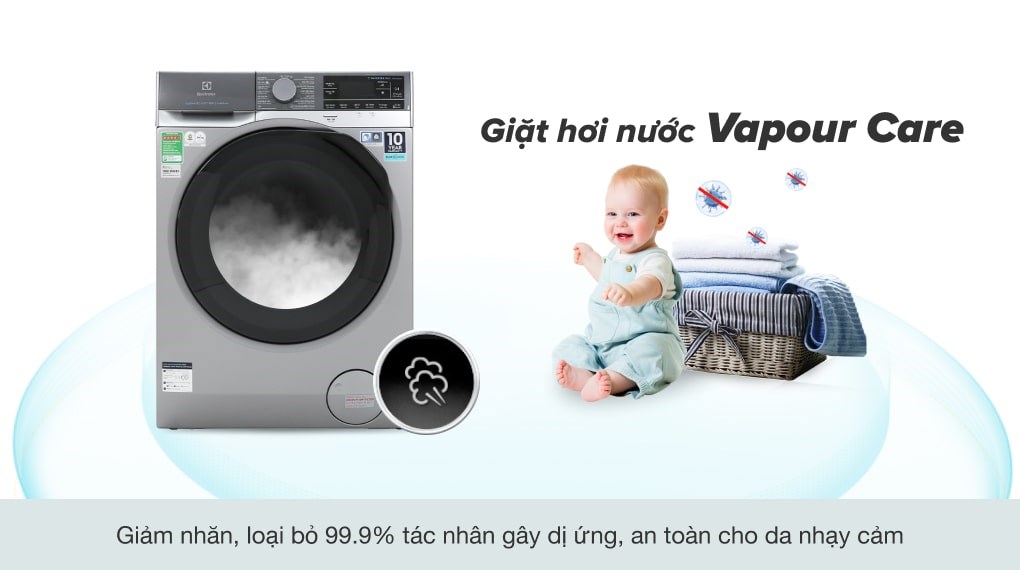 Máy giặt Electrolux 11Kg Inverter EWF1141SESA lồng ngang