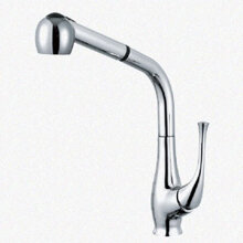 Vòi rửa bát nóng lạnh rút dây Samwon Cobra KFL-457