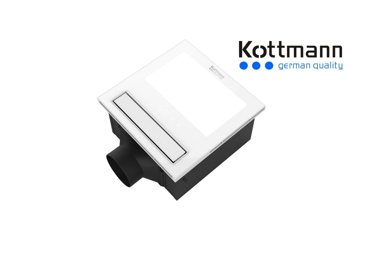 Quạt Thông Gió Kèm Sưởi Âm Trần 5 Trong 1 Kottmann K6