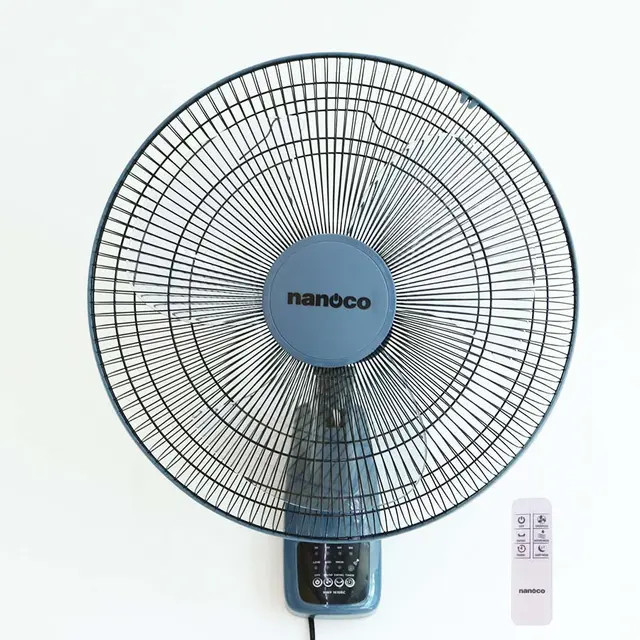 Quạt Treo tường Nanoco NWF1610RC-BL ( màu xanh)
