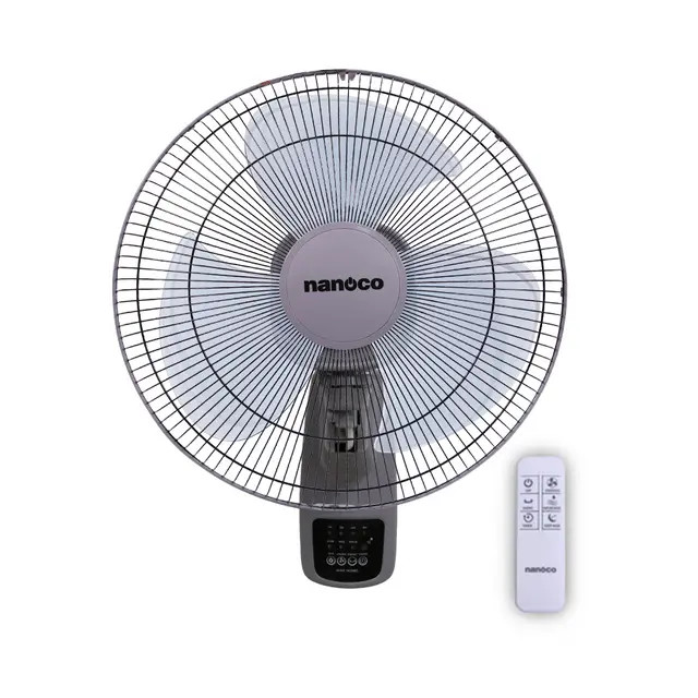 Quạt Treo tường Nanoco NWF1610RC-G ( màu xám)