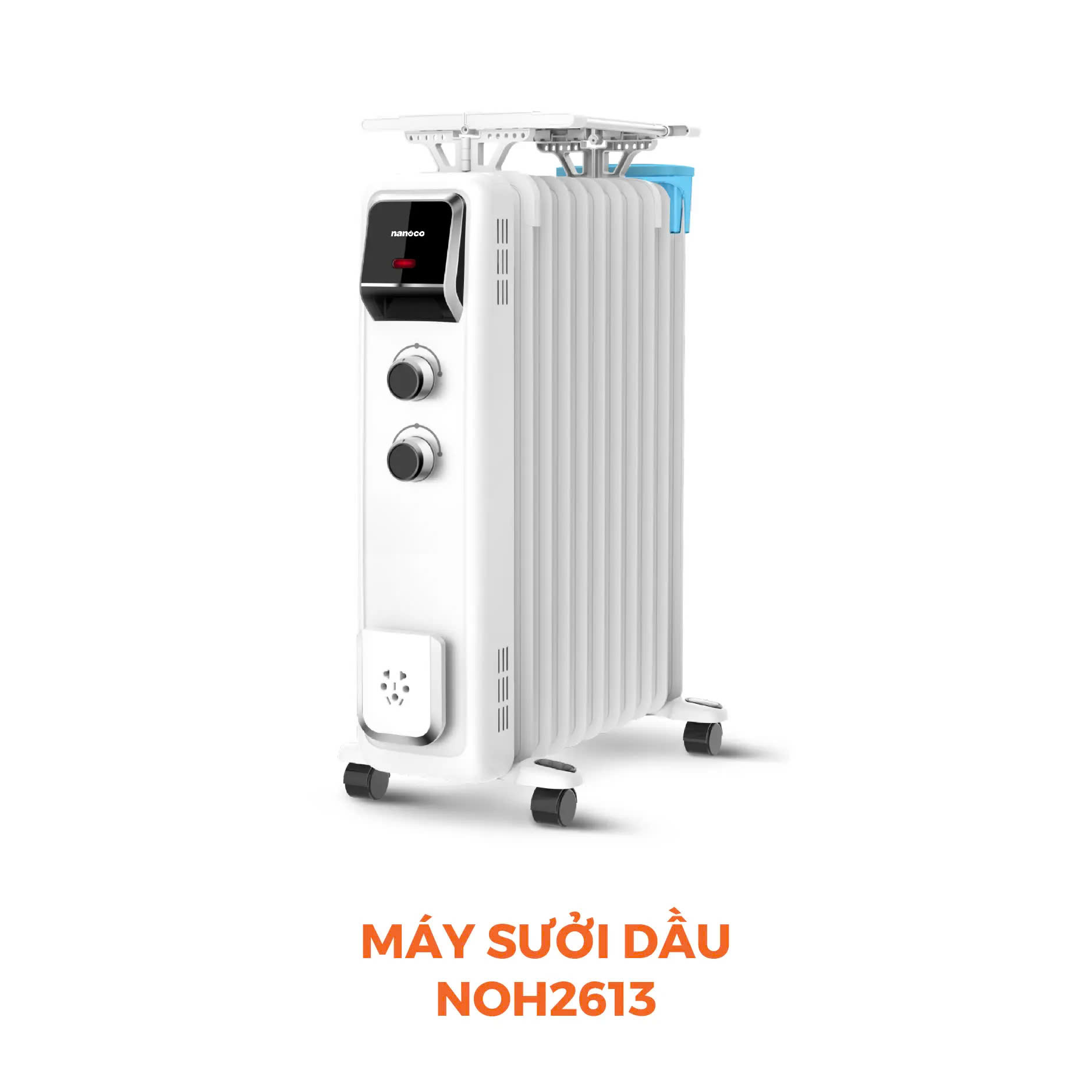 Máy Sưởi Dầu Nanoco 2600W NOH2613