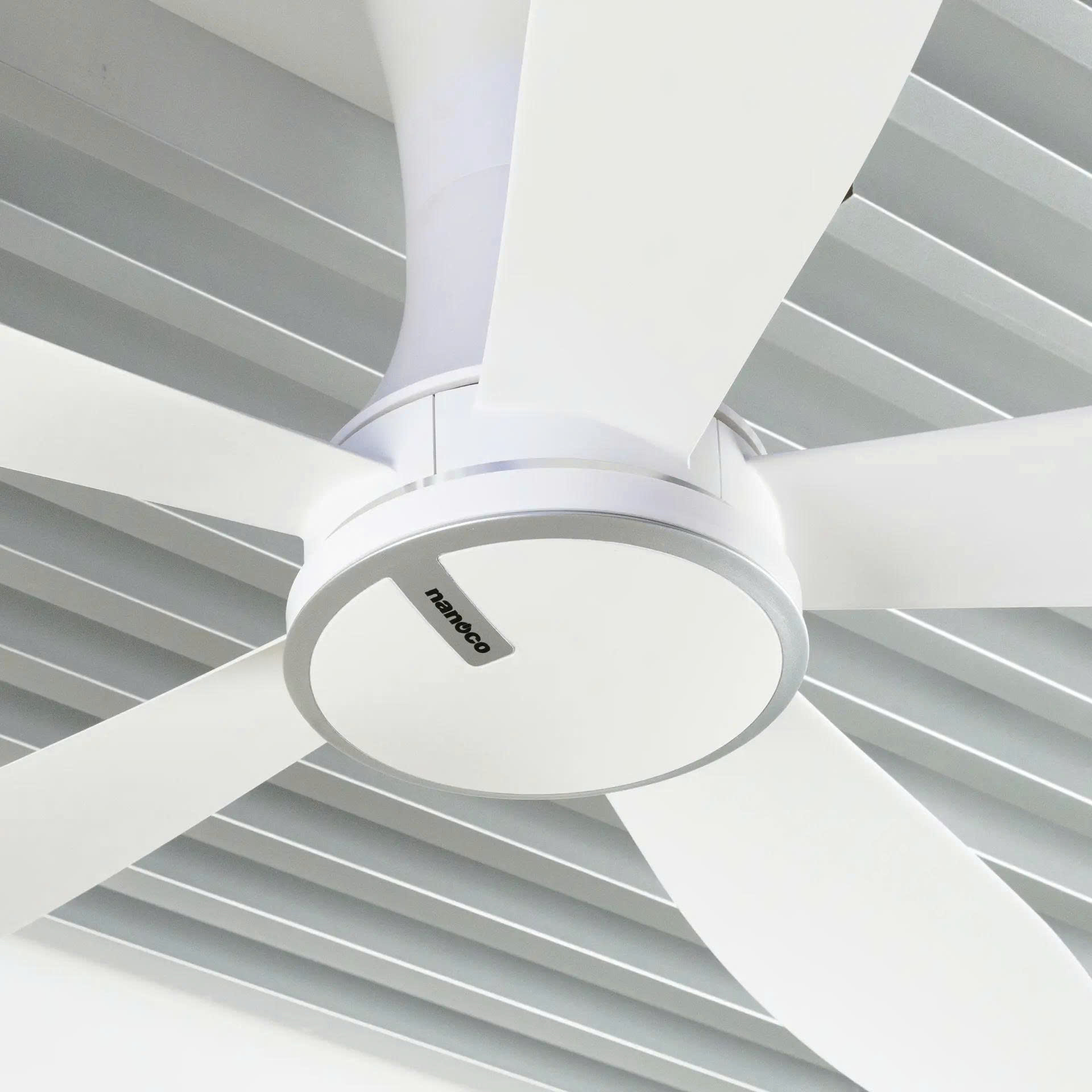 Quạt Trần 5 Cánh Nanoco NCF6051-WS Động Cơ BLCD