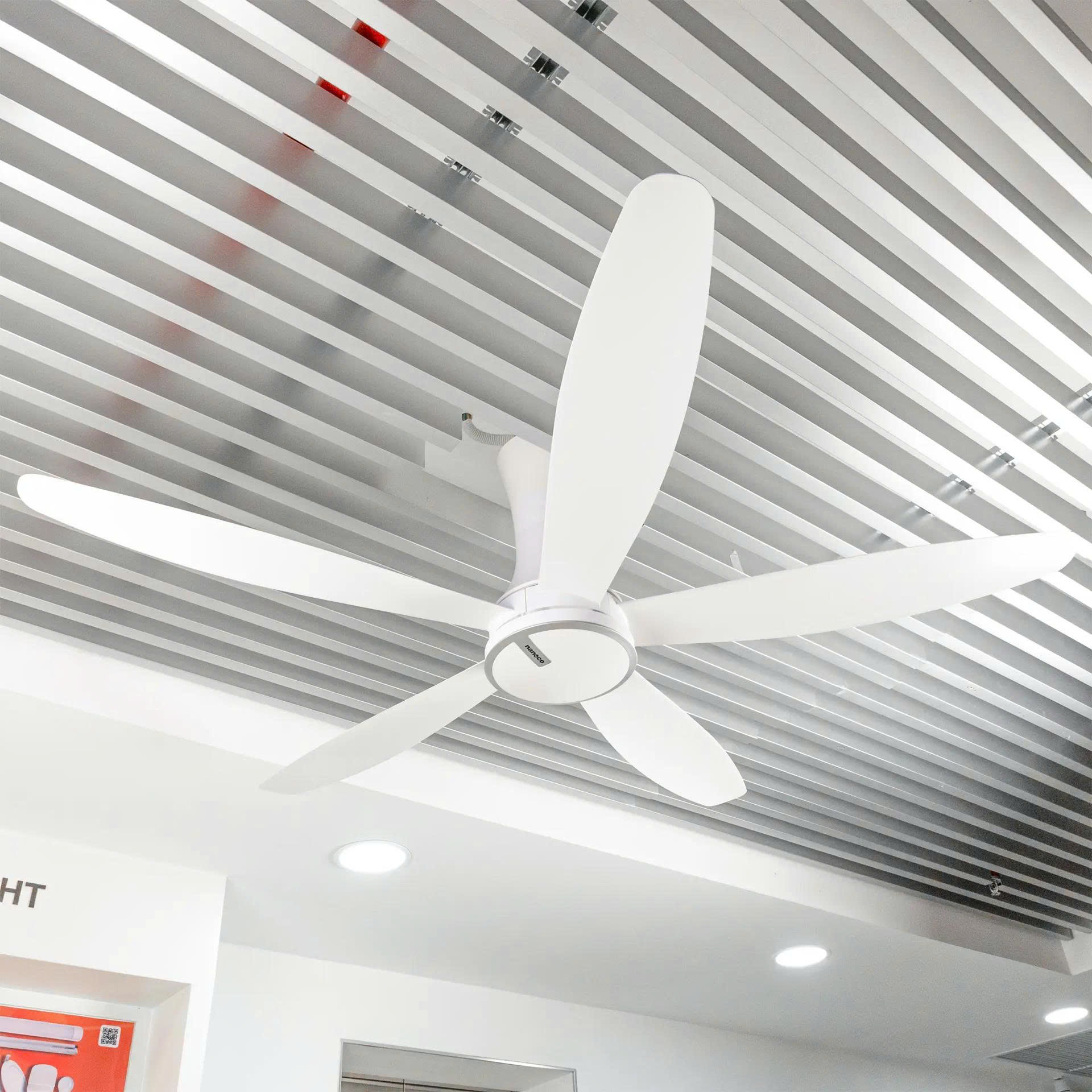Quạt Trần 5 Cánh Nanoco NCF6051-W Động Cơ BLCD