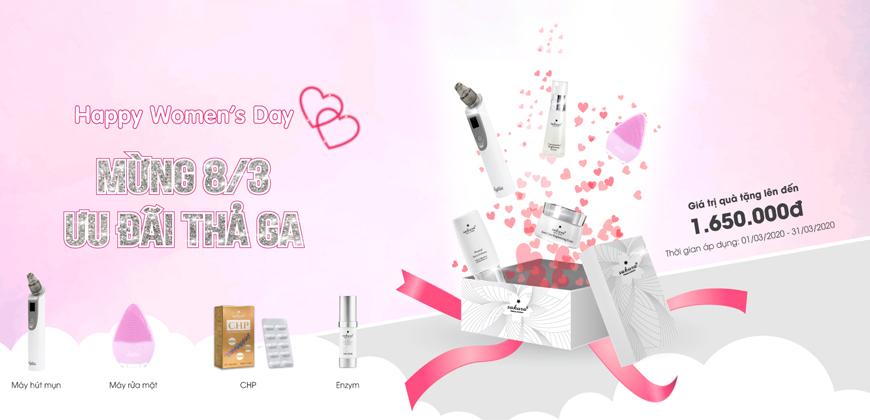 MỪNG NGÀY 8/3 – ƯU ĐÃI THẢ GA CÙNG SAKURA