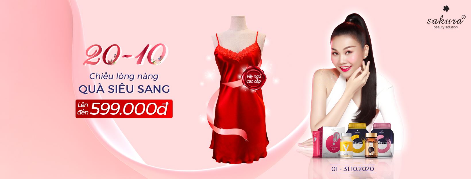 Đầm Xòe Maxi Sakura Dress | Beeyami