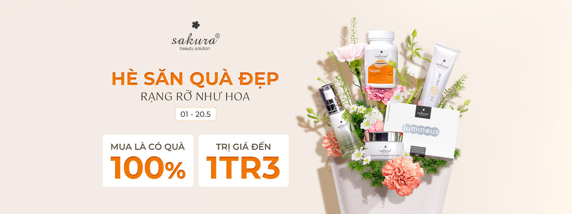 HÈ SĂN QUÀ ĐẸP - RẠNG RỠ NHƯ HOA