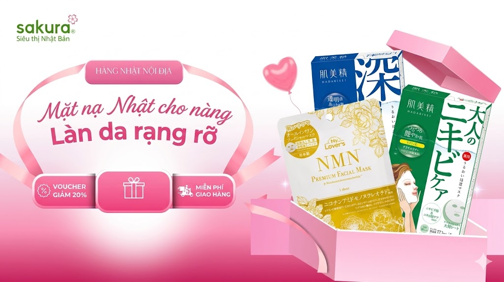 Mặt nạ Nhật nội địa: 5 loại hot nhất và cách đắp mặt nạ đúng để da hấp thu tối đa