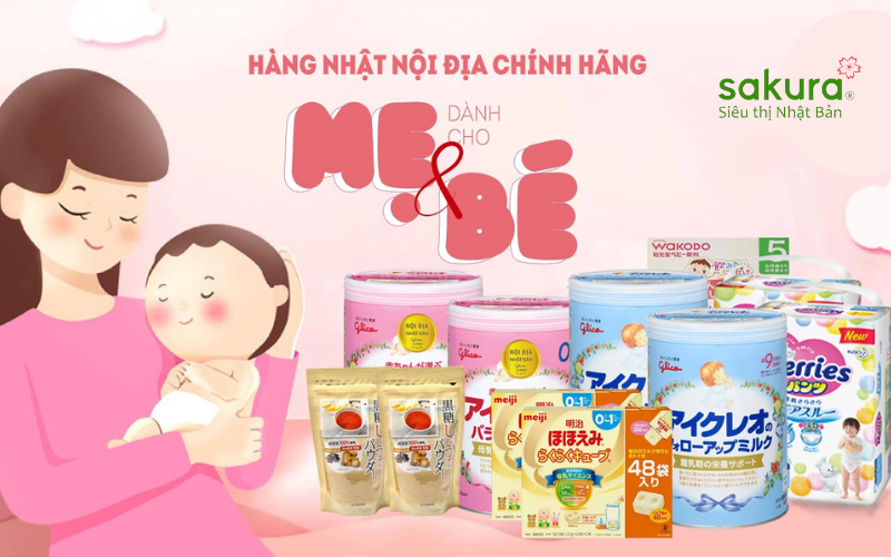 Hàng Nhật Nội Địa Cho Mẹ & Bé