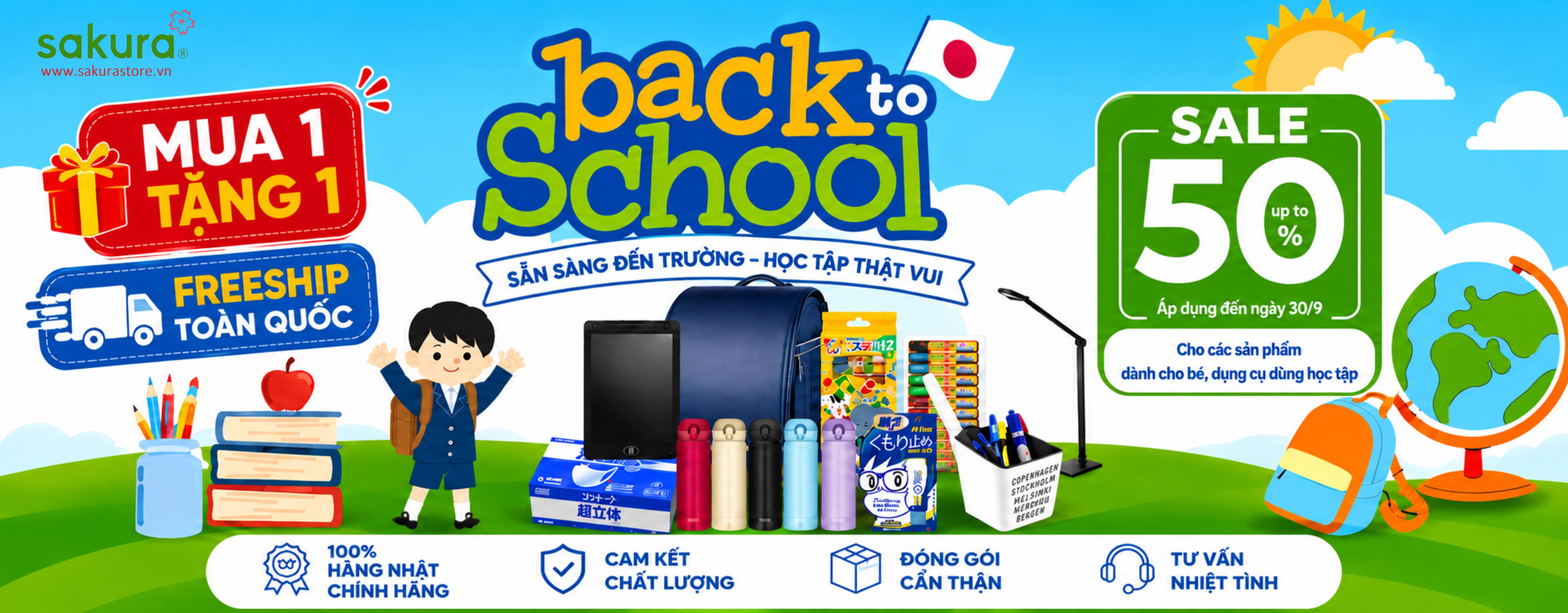 BACK TO SCHOOL - DEAL HOT MÙA TỰU TRƯỜNG 2026