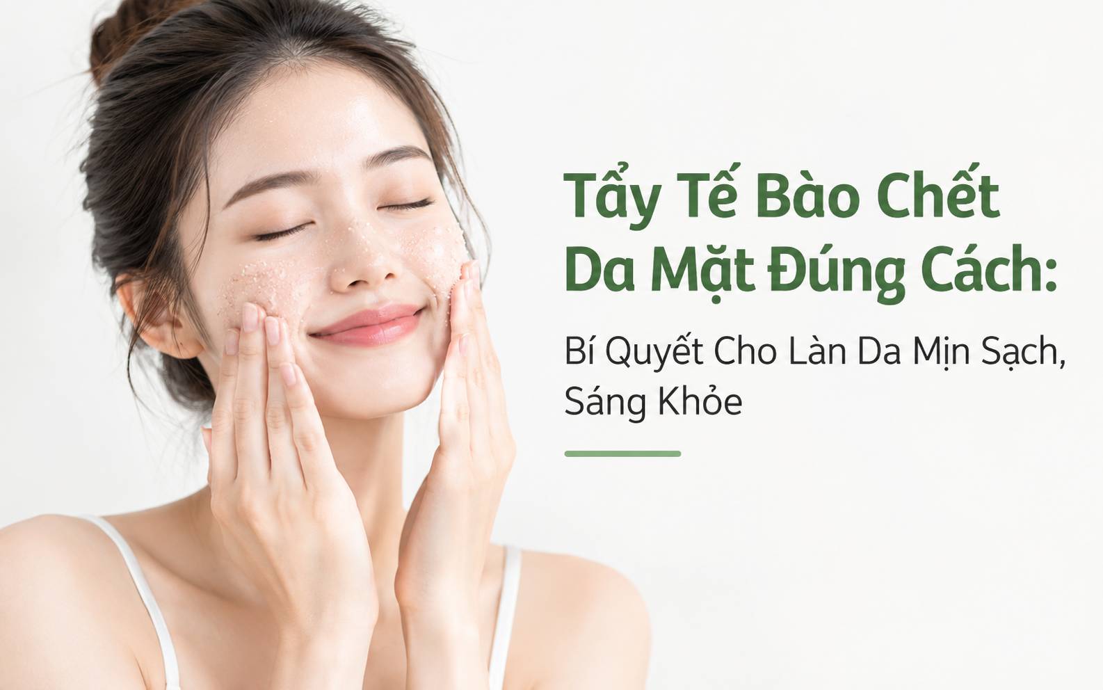 Tẩy Tế Bào Chết Da Mặt Đúng Cách: Bí Quyết Cho Làn Da Mịn Sạch, Sáng Khỏe
