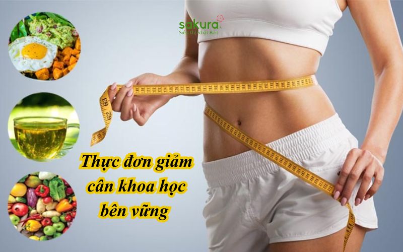 Thực đơn giảm cân khoa học bên vững