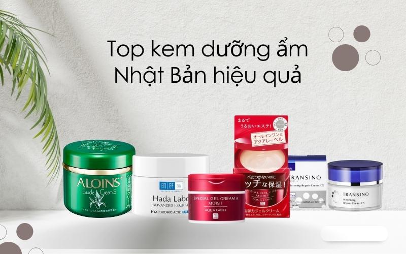 Top 7 kem dưỡng ẩm Nhật Bản hiệu quả vào mùa đông