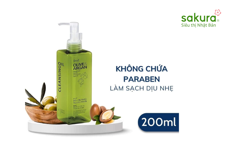 Dầu tẩy trang Deve