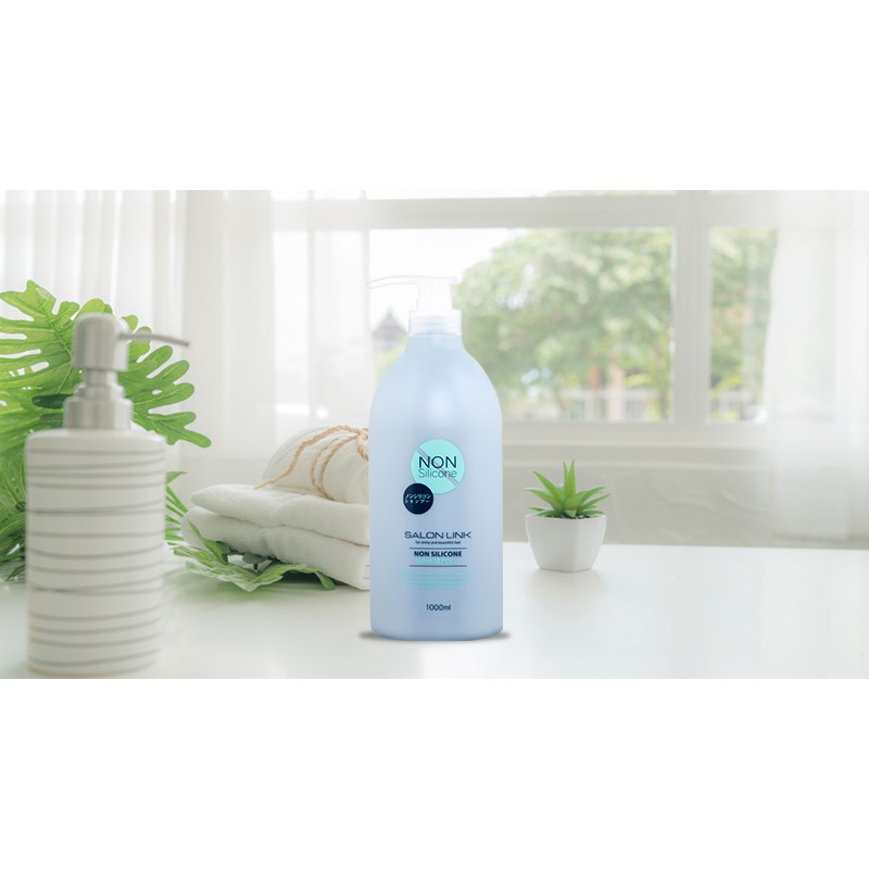 Dầu gội salon link không chứa silicon dùng riêng cho tóc nhuộm 1000ml - Hàng Nhật nội địa