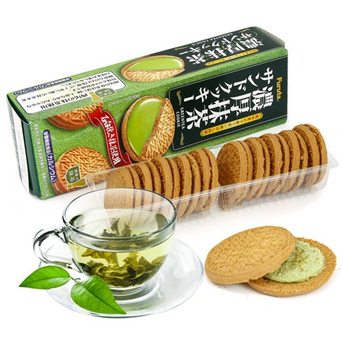 Bánh quy kem matcha trà xanh