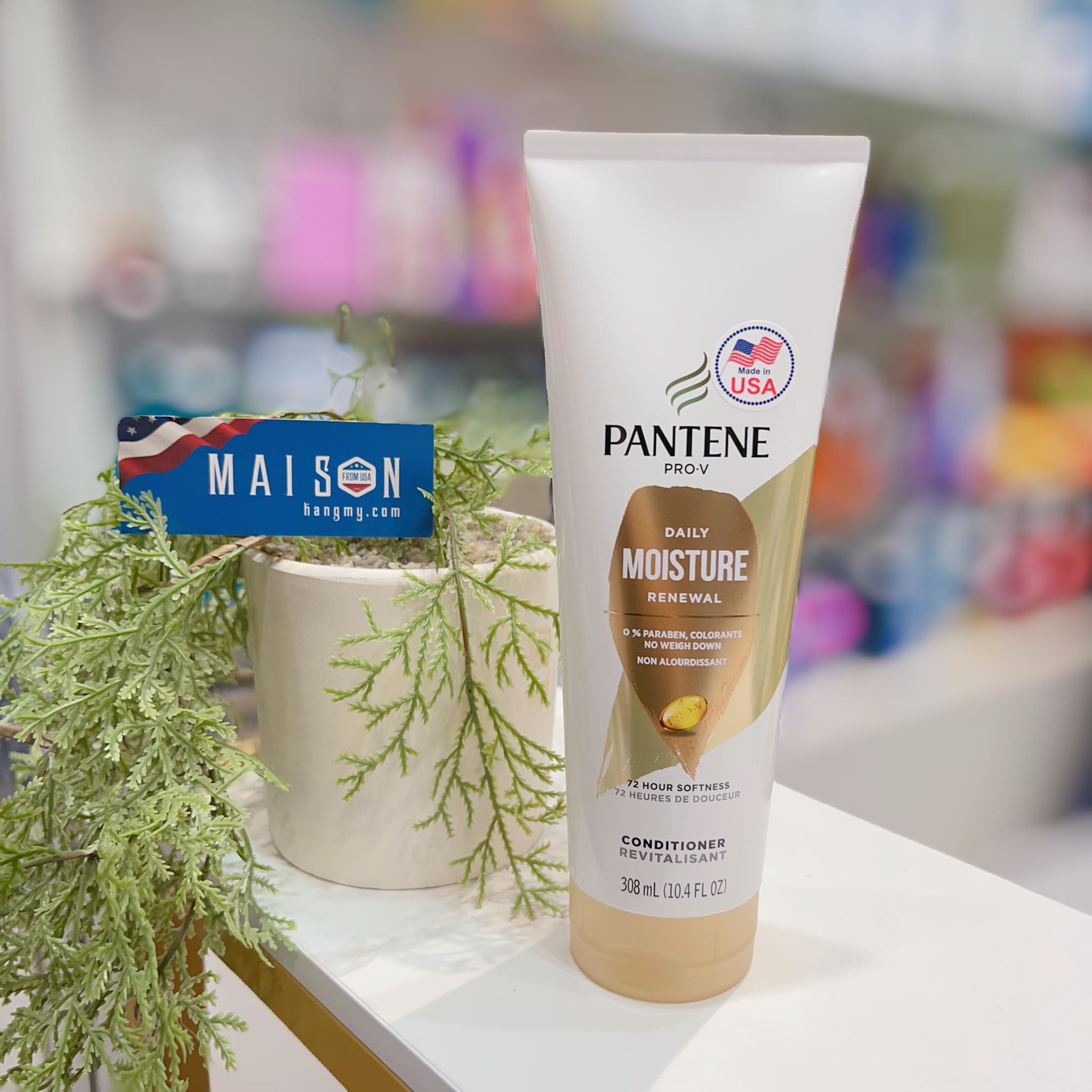 (Mỹ) Dầu Xả Pantene Dưỡng Ẩm Tóc 308ml
