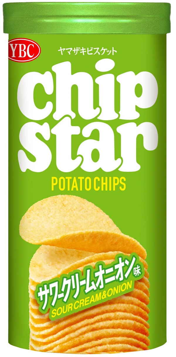 Khoai tây Chip Star YBC vị kem hành 45g ( đã phân loại) - Hàng Nhật nội địa