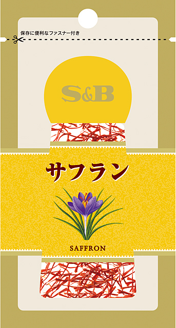 Nhuỵ Hoa Nghệ Tây SAFFRON S&B 0,4gr - Hàng Nhật nội địa