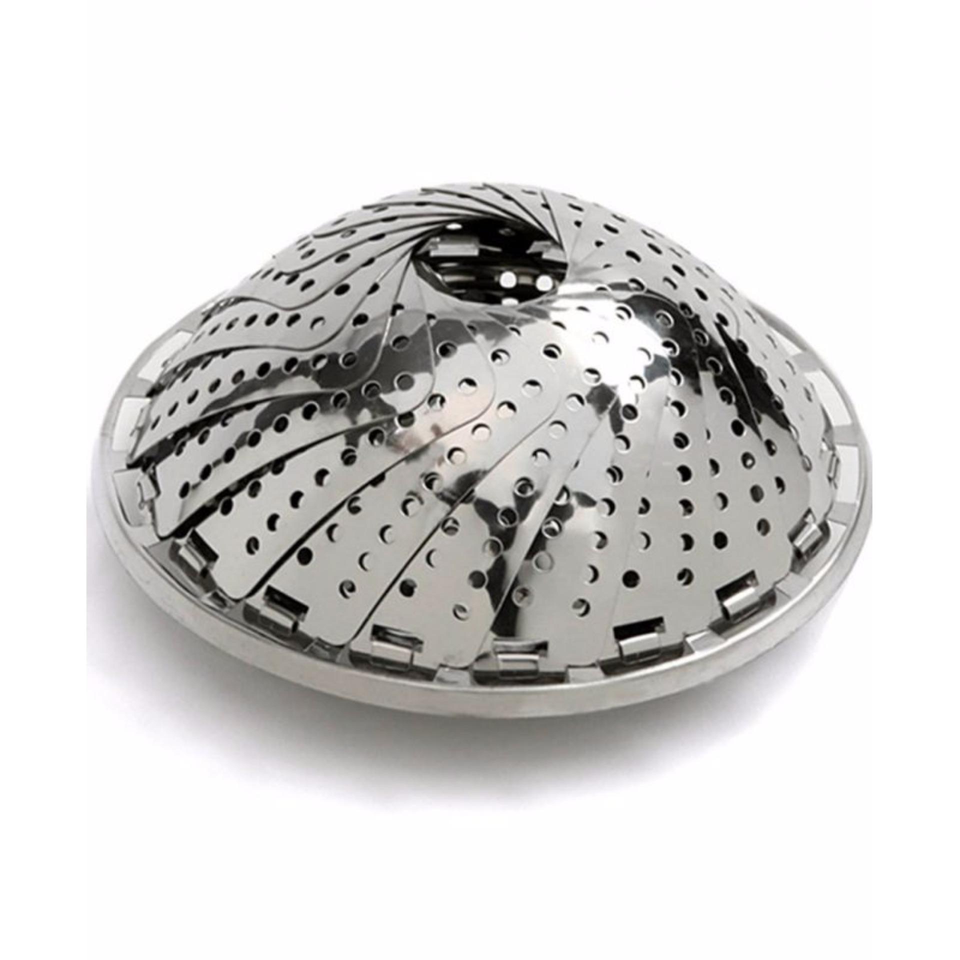 Vỉ hấp inox (có thể điều chỉnh độ mở rộng)- Hàng Nhật nội địa