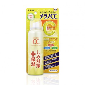 Xịt Khoáng CC Melano Rohto Whitening Mist 100g - Hàng Nhật nội địa