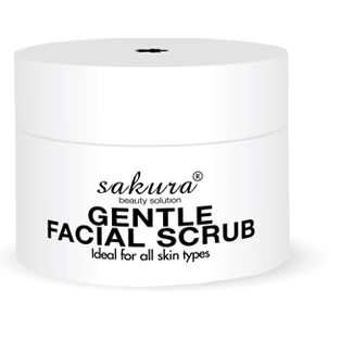 Kem Tẩy Tế Bào Chết Vùng Mặt Sakura Gentle Facial Scrub 30g - Hàng Nhật Nội Địa