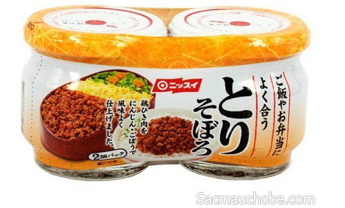 Cặp đôi ruốc gà NISSUI 60g x 2 - Hàng Nhật nội địa