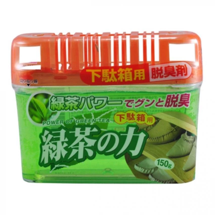 Khử mùi tủ giày hương trà xanh Kokubo 150g- Hàng Nhật nội địa